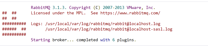 spring message queue: rabbit mq broker install